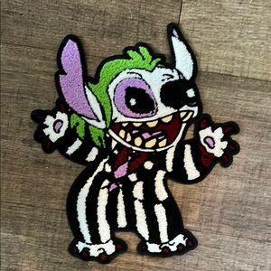 5/$25 Beetlejuice inspired stitch patch NWOT